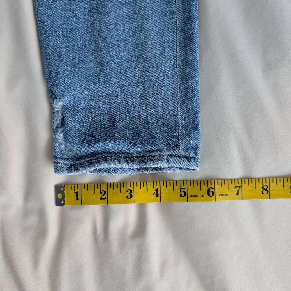 AGOLDE Nico High Rise Slim Fit Jeans, Embark wash, Women's Size 27 - Picture 10 of 12